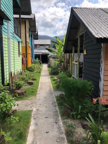 Beach Shack Chalet - Garden View Aframe Small Unit Kampong Juara Eksteriør billede